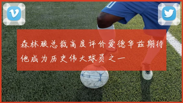 森林狼总裁高度评价爱德华兹期待他成为历史伟大球员之一